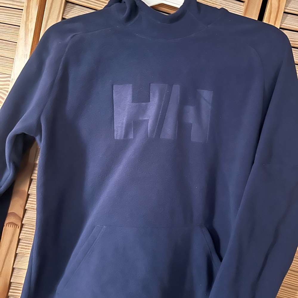 Helly Hansen polartec polar fleece hoodie with kangaroo pockets